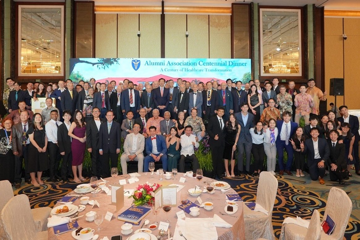 Students at the Association's centenary dinner