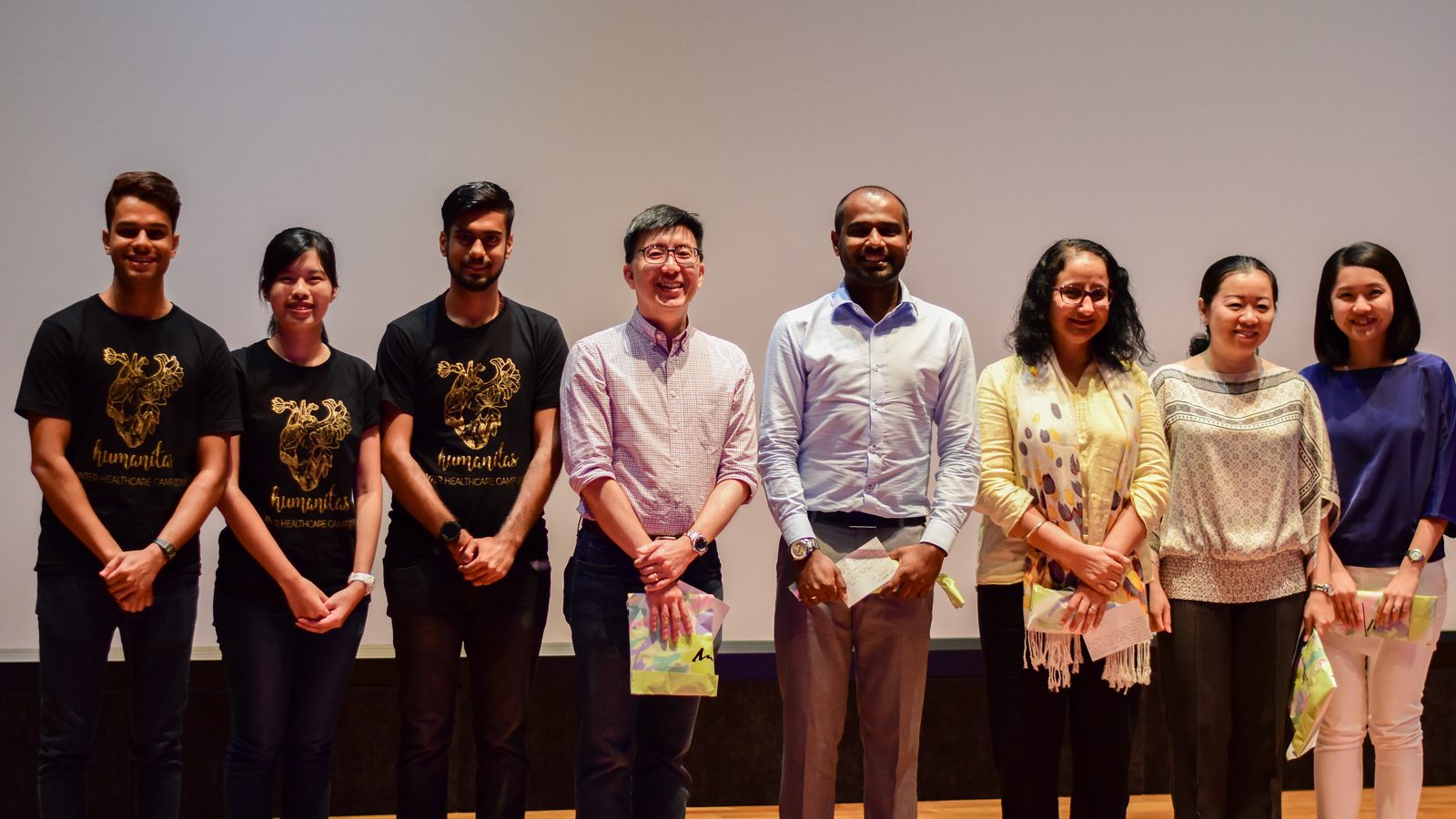 Participants and partners at the Inter Healthcare Camp