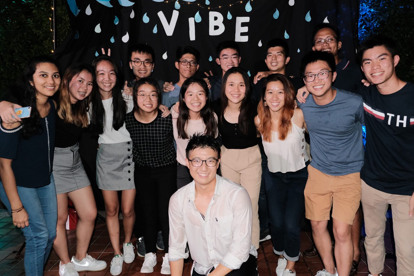 Healthcare students at a Student Chapter event